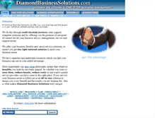 Tablet Screenshot of diamondbusinesssolutions.com